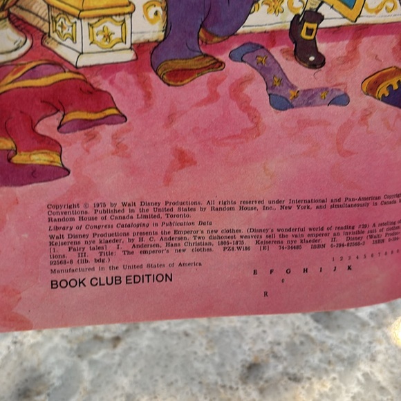 Walt Disney Productions: The Emperor’s New Clothes children’s book - Picture 7 of 7